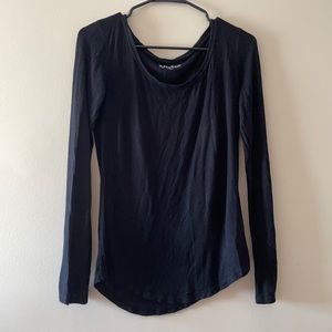 Mudd solid black long sleeve shirt